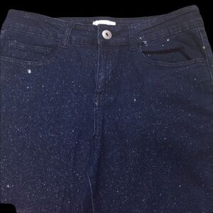 Bongo Paint Splash Skinny Jeans Size 12